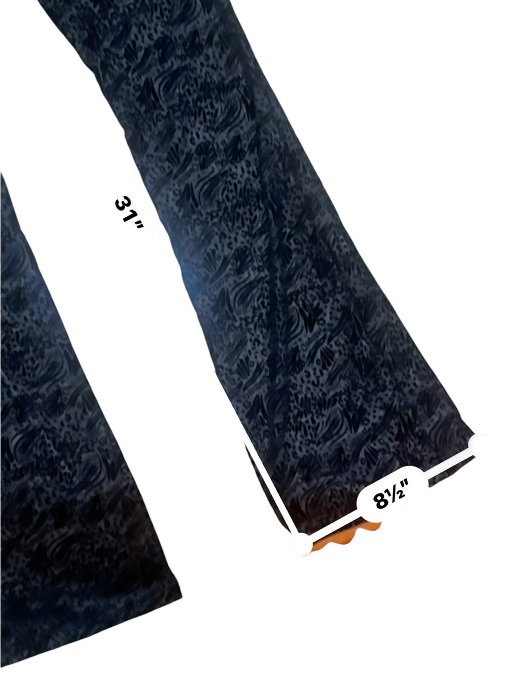 Open-Back Black Lace-Up Wide-Leg Jumpsuit - Picture 14 of 16